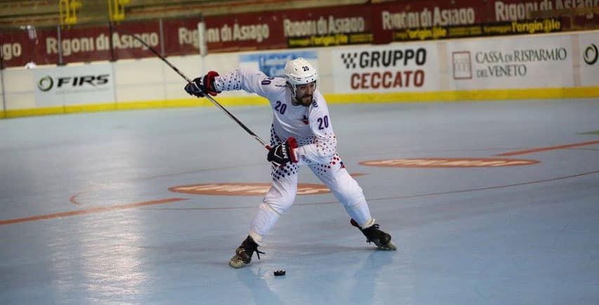 Romain Masson au championnat du monde de roller hockey 2016 Romain Masson au championnat du monde de roller hockey 2016