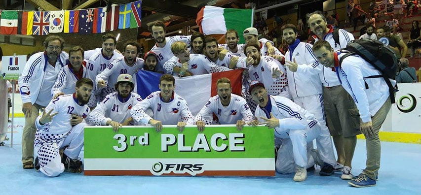L'équipe de France de Roller Hockey 2016