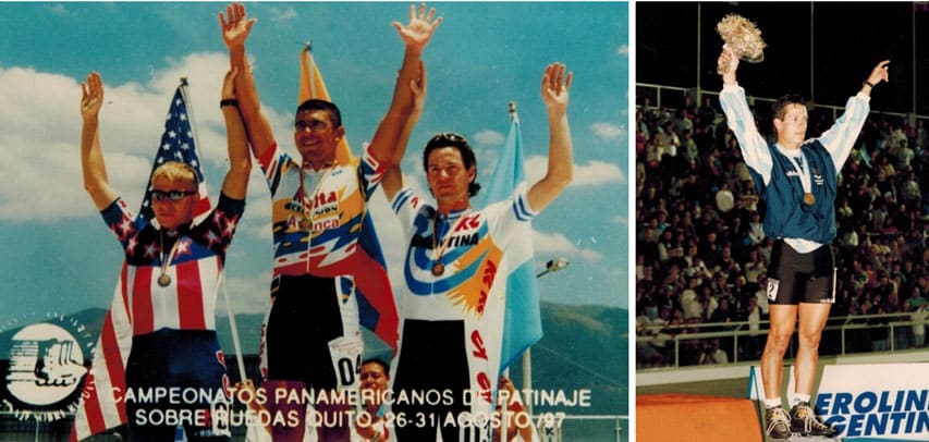 Sergio McCargo sur les podiums Sergio McCargo sur les podiums