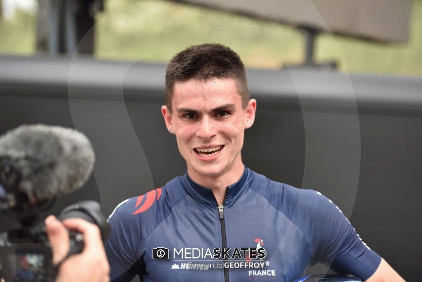 Portrait de Sylvain Behr aux World Roller Games 2019