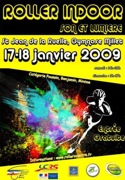 Interzone Indoor PBM de roller course 2009 à Saint-Jean-de-la-Ruelle (45)