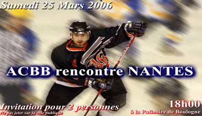 Match A.C.B.B. / Nantes Hockey Club (92)
