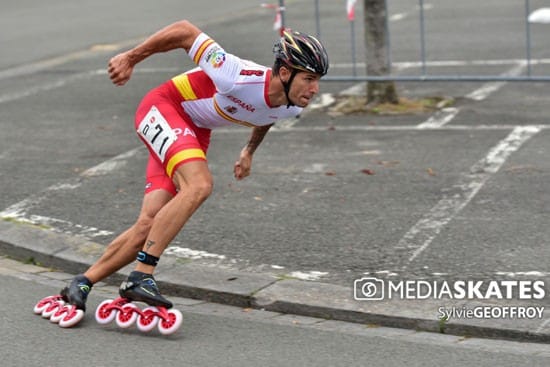 ioseba fernandez champion europe 200m roller course 2018