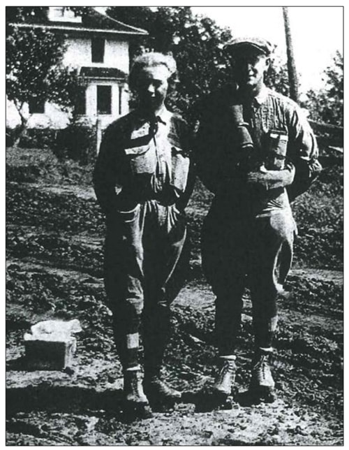 Jack et Blanche Carson en 1921-1923