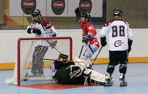 Première journée de compétition roller-hockey aux Jeux Mondiaux 2013