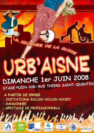 Journée de la Glisse Urb’Aisne 2008 à Saint-Quentin-dans-l’Aisne (02)