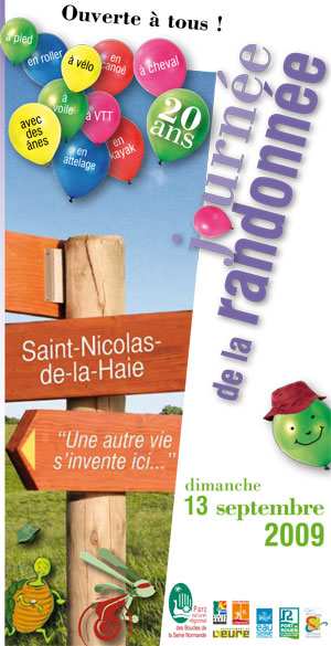 Journée de la randonnée 2009 à Saint-Nicolas-de-la-Haie (76)