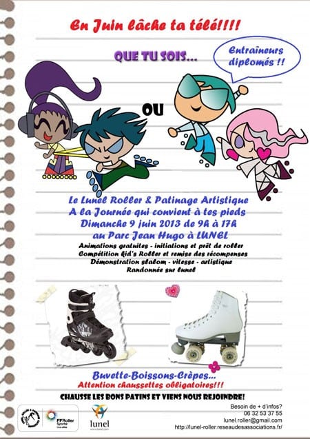 Journée Tous en roller 2013 à Lunel (34)