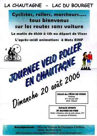 Journée vélo roller 2006 en Chautagne (73)