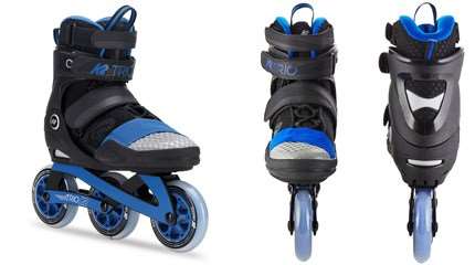 Test des roller de randonnée K2 Trio 100