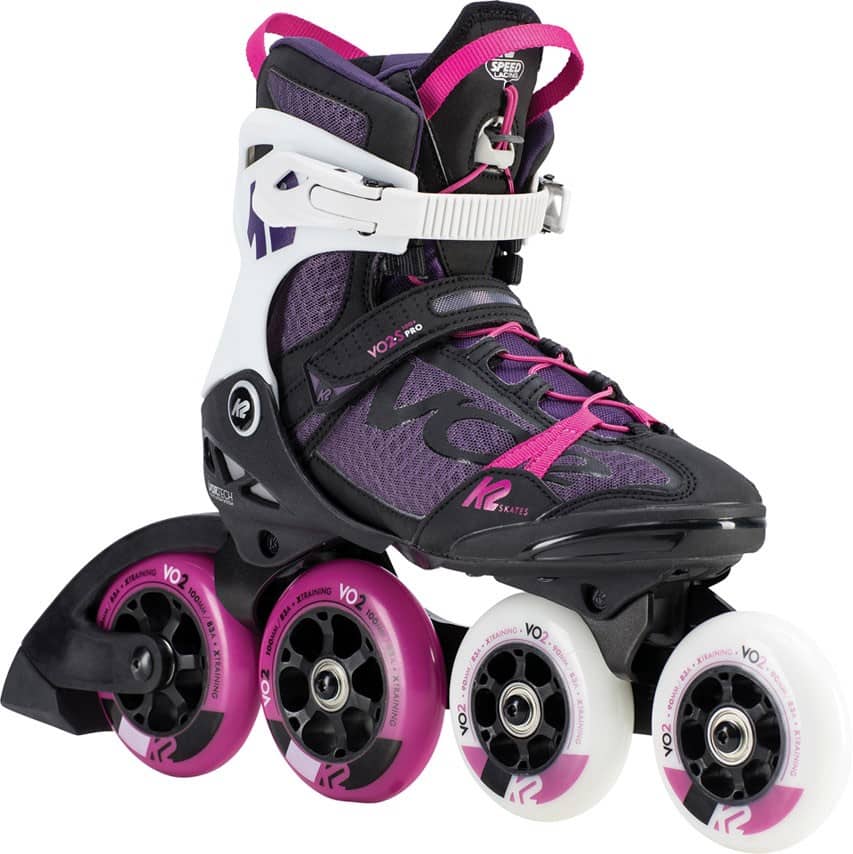 Les roller K2 VO2 équipés de platines avec un seul flanc dans les collections 2019