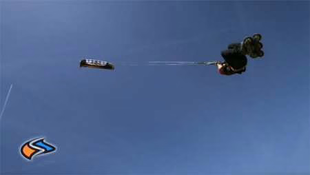 Kite Roller et mountainboard avec Laurent