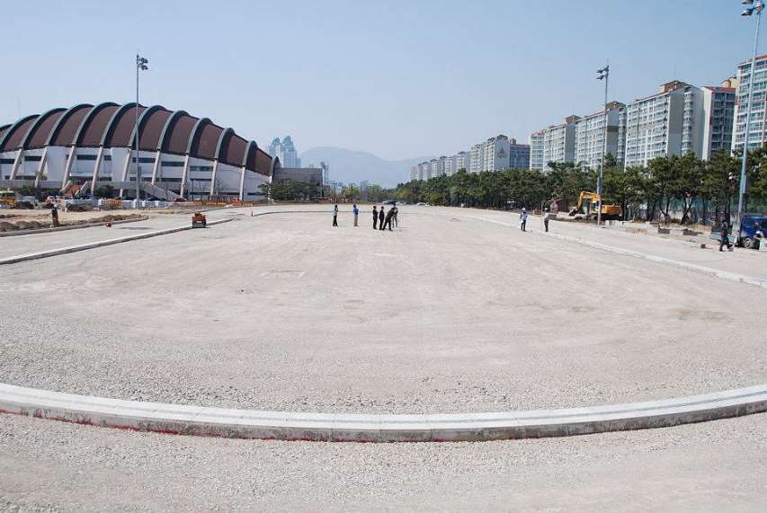 La nouvelle piste de Changwon en Corée du Sud