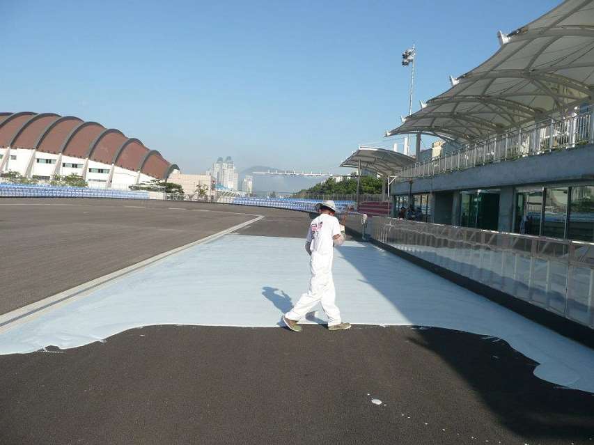 La nouvelle piste de Changwon en Corée du Sud