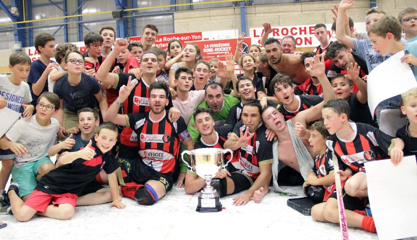 La Vendéenne : championne de France de rink hockey 2017