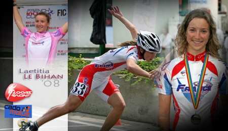 Laetitia Le Bihan chez Sarthe.Loops Racing