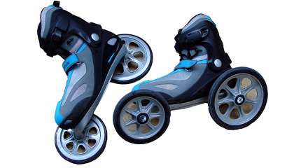Test des patins tout-chemin Land-Roller