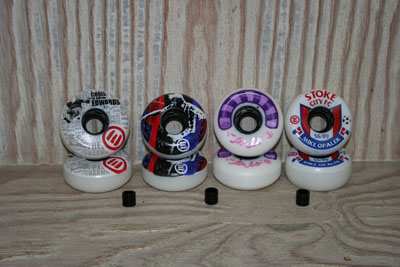 Nouvelles roues de roller street Eulogy « Legend »