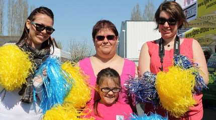 les pom pom girls en folie 6h roller touraine 2015