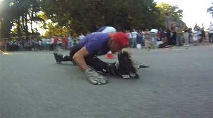 Franco Pulicati 1938 &#8211; Limbo Roller Skating 360°