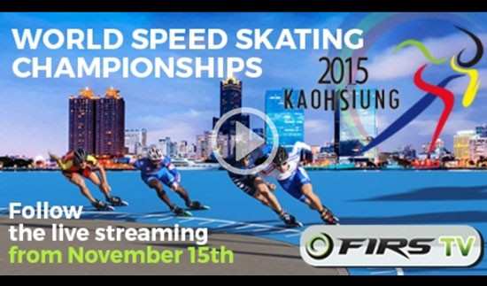 El Campeonato del Mundo de patinaje de velocidad de 2015 en vivo