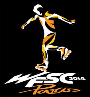 Logo du championnat monde roller freestyle 2014