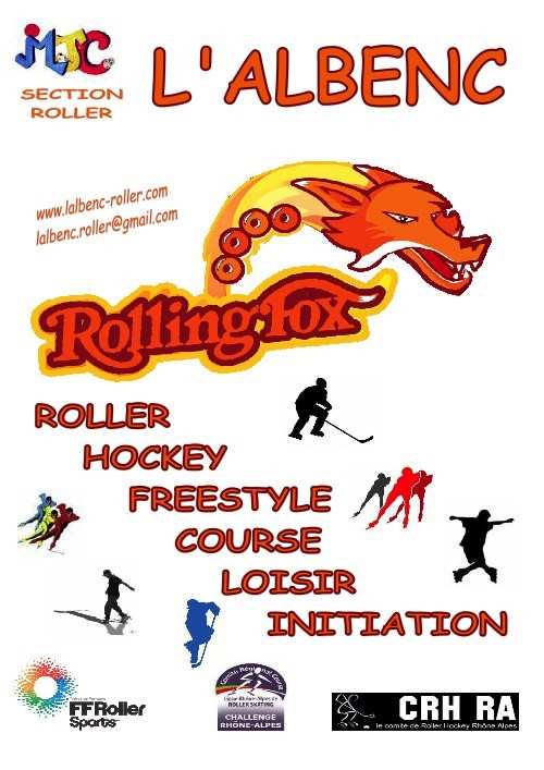 Le club de roller de l’Albenc recherche un(e) moniteur/monitrice de roller pour la saison 2016