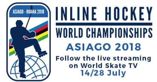 Championnats du monde de roller hockey 2018 à Roana/Asiago (Italie)