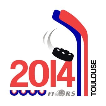 Logo du mondial de roller-hockey 2014