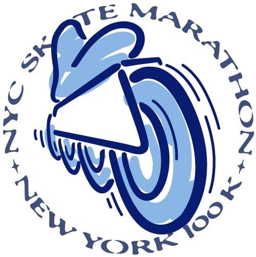 Logo NYC skate marathon