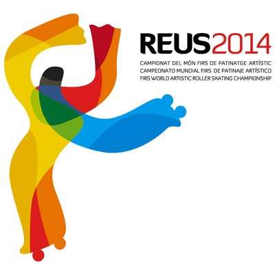 logo officiel mondial patinage artistique reus 2014