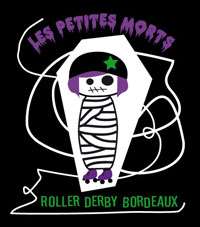 Logo des petites Morts de Roller Derby Bordeaux Logo des petites Morts de Roller Derby Bordeaux