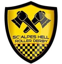 Logo Scalp Hell Roller Derby