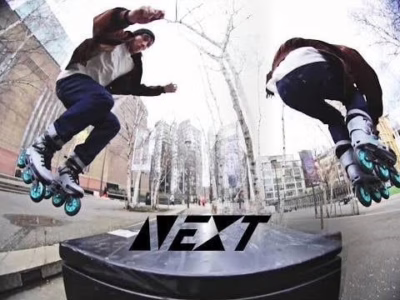 Patinage londonien avec Sam Croft et ses Powerslide Next Arctic Grey 110