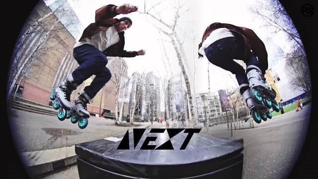 Patinage londonien avec Sam Croft et ses Powerslide Next Arctic Grey 110