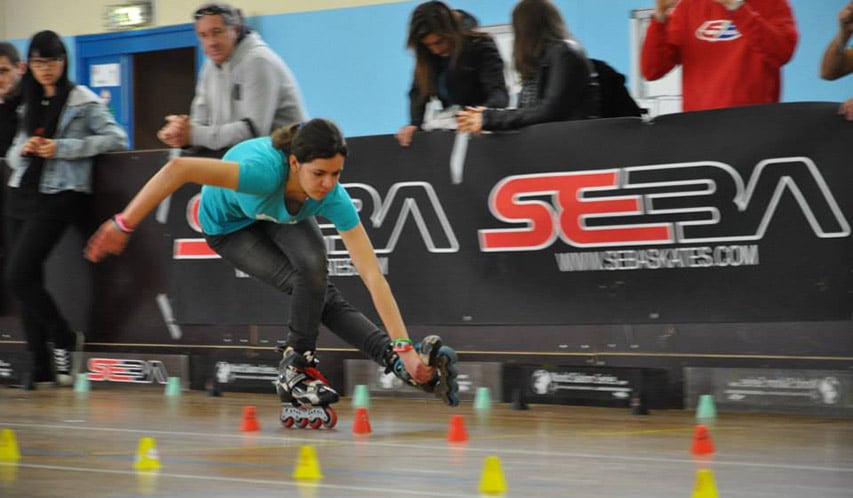 Lyon Roller Slalom Contest 2014