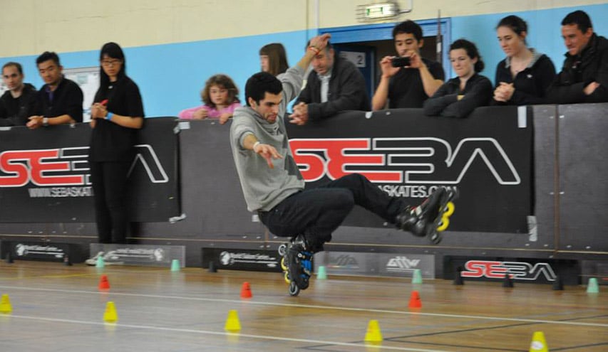 Lyon Roller Slalom Contest 2014