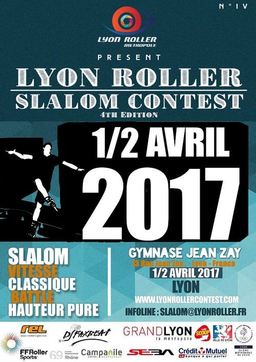 Lyon Roller Slalom Contest 2017
