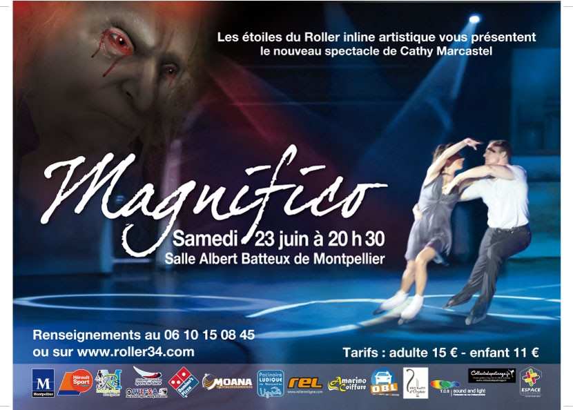 Spectacle artistique inline 2012 à Montpellier : Magnifico (34)