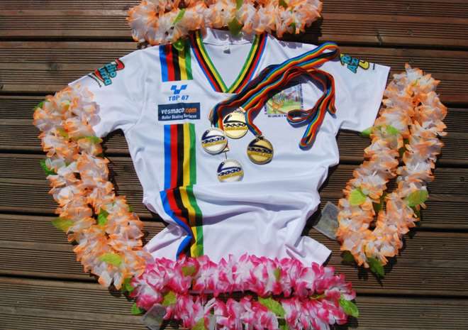 Le maillot de Championnat d'Europe de Raphael Planelles