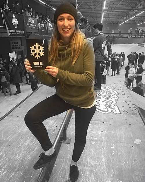 Manon Derrien vainqueure du Winterclash 2018