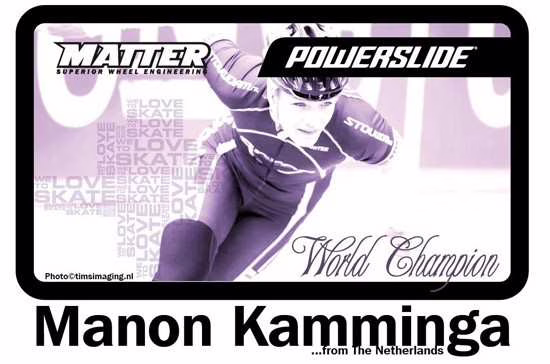 Manon Kamminga rejoint la formation Powerslide en 2013