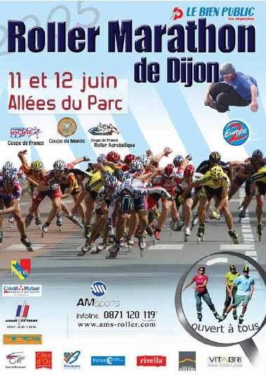 Evénement : Marathon roller de Dijon 2005