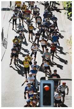 Marathon roller de Düsseldorf 2005 (Allemagne)