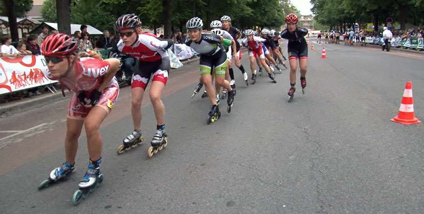 Le peloton féminin à Dijon
