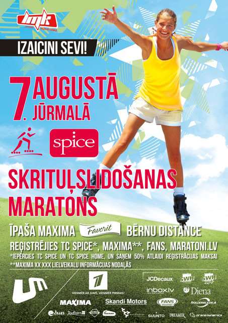 Affiche marathon de Riga