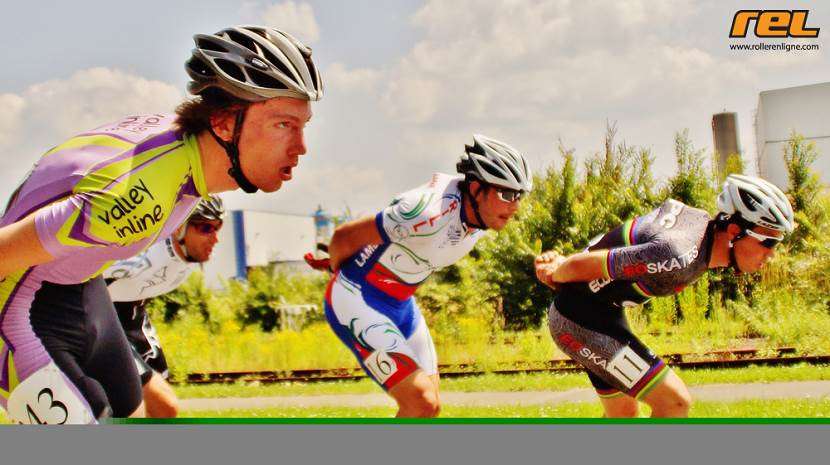 Marathon roller de Compiègne 2013 - peloton masculin