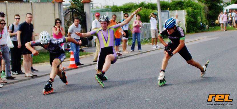 Le sprint d'arrivée du Marathon de Compiègne 2013