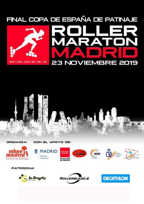 Marathon roller de Madrid 2019