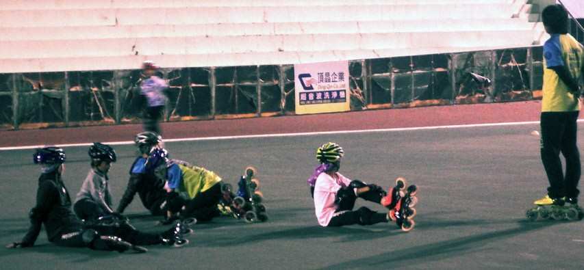 Marie Poidevin : entrainement quotidien en Chine Taipei